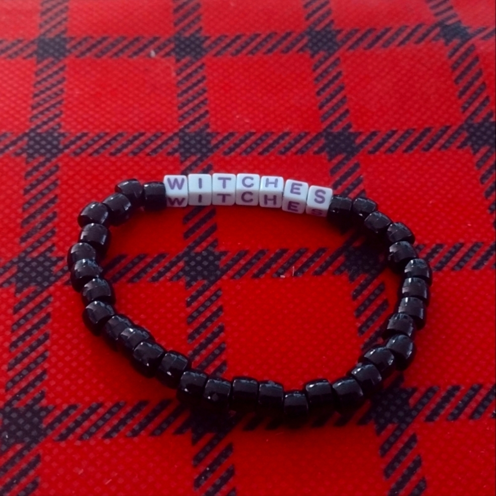 Stretchy Beaded Halloween Bracelets